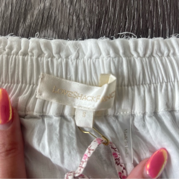 NWT LoveShackFancy Baydar White Skirt - Picture 5 of 12